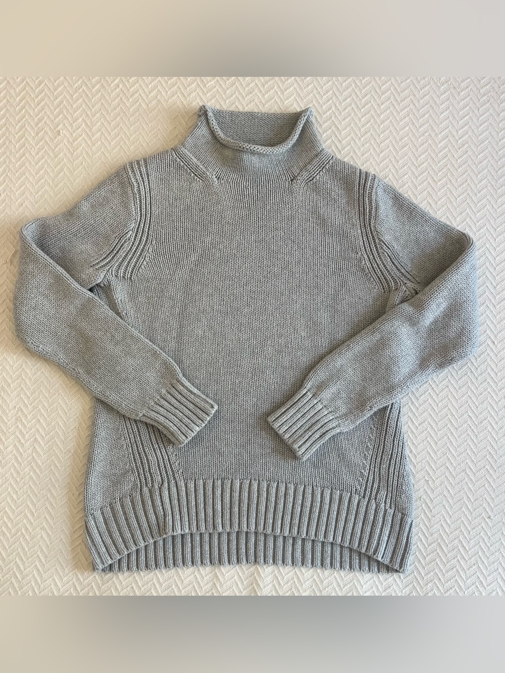 J Crew Cotton Rollneck Sweater